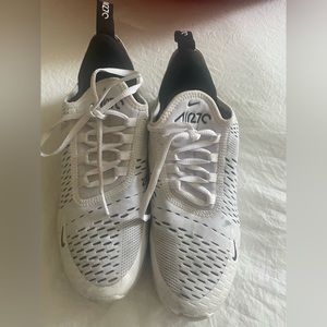 Nike Air Max 270 White Black Sneakers